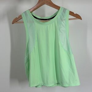 Spyder Light Green Tank Top